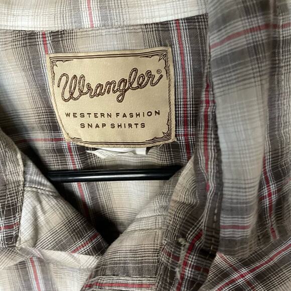Wrangler Western Snap Shirts size Large - Picture 2 of 8